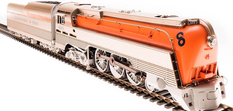 New Hybrid “Yellowbelly” Hudson from Broadway Limited in HO