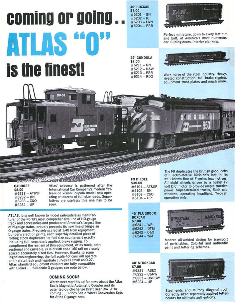 From the Archive The Debut of Atlas O Scale Model Railroad News