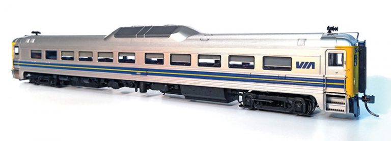 VIA Rail Canada RDC in HO Scale by Rapido Trains - Model Railroad News