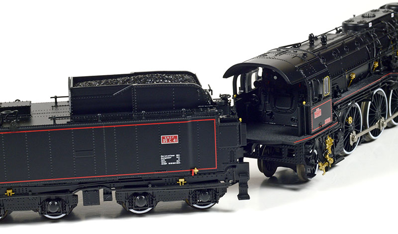 Mould King 12025 Orient Express-French Railways SNCF 231 Steam Locomotive  w/ PF Parts - GunDamit Store
