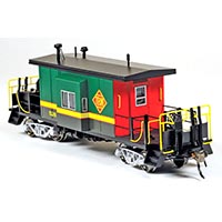 Tip-Up Transfer: Toledo, Peoria & Western Caboose in HO Scale from Bluford Shops