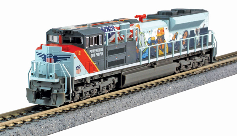 Kato’s N-scale SD70ACe Union Pacific “Powered By Our People”