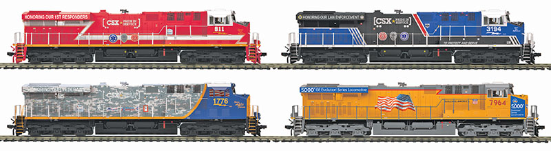 New release for MTH HO Trains ES44s