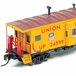 Unknown Maker N Gauge Union Pacific Caboose Bay Window 4890 