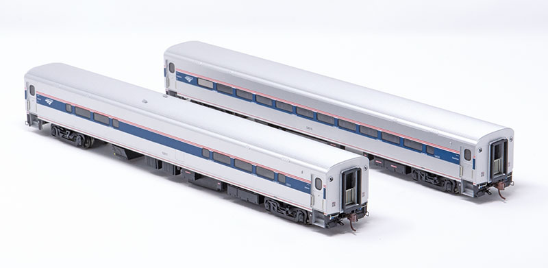 A New “Horizon” in HO scale Rapido Trains’ Amtrak Horizon passenger cars