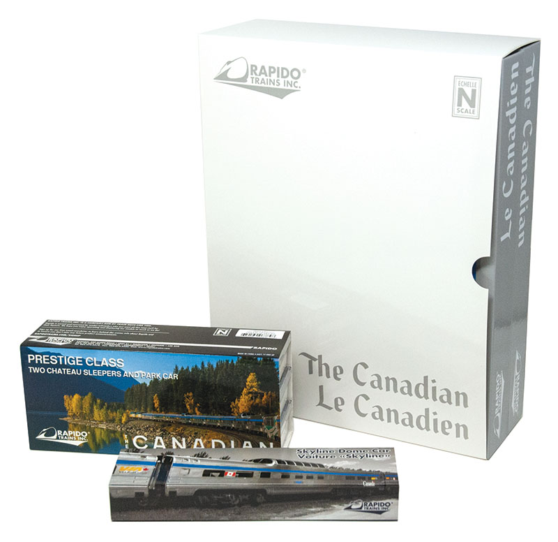 Rapido Trains delivers impressive The Canadian in N scale