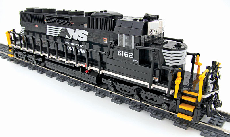 Brick Model Railroader’s SD40-2