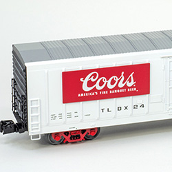 Rocky Mountain Beer Run Lionel’s O-scale Coors Beer Car