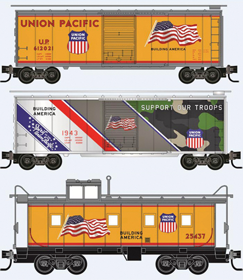 TrainWorld’s exclusive UP models from Micro-Trains in N scale