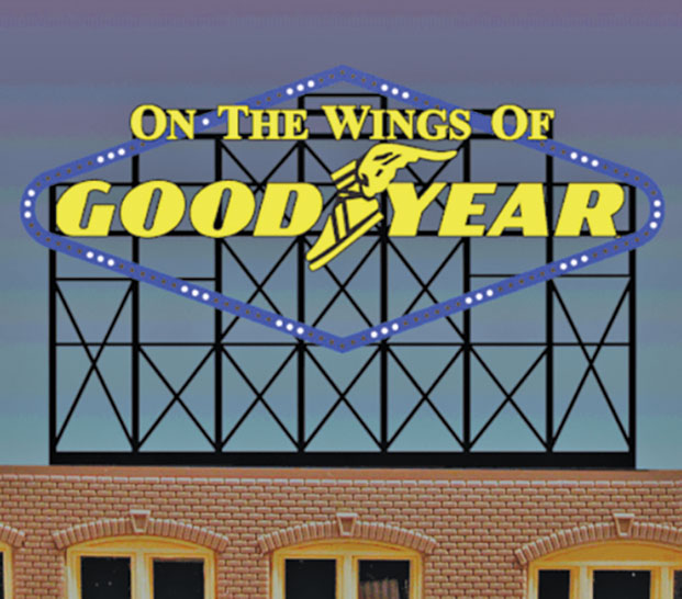 Goodyear sign is new from Miller Engineering