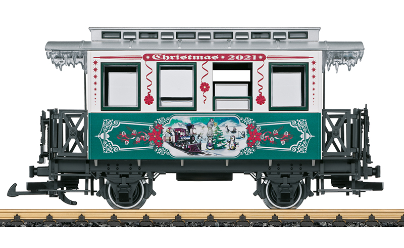 LGB’s 2021 Christmas Car in G scale