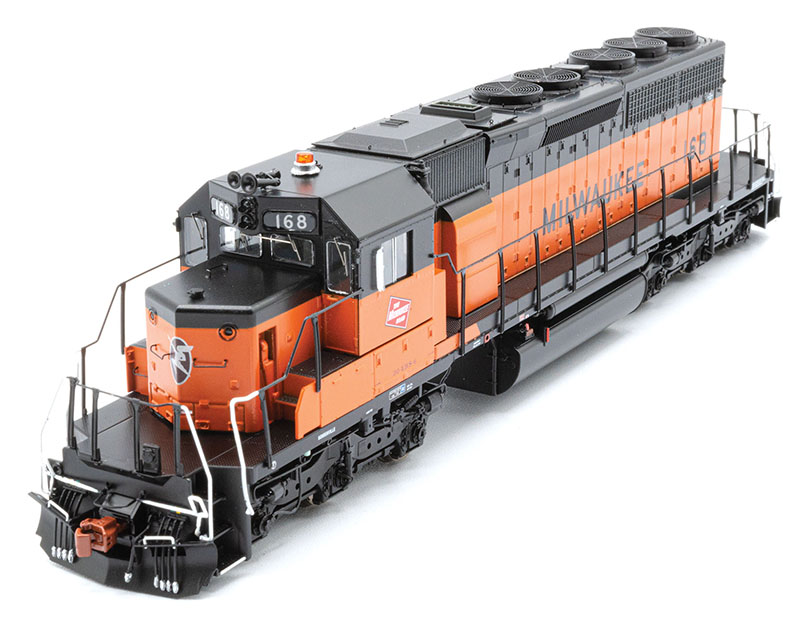 Late-Era Look for The Milwaukee Road ScaleTrains SD40-2 in HO scale