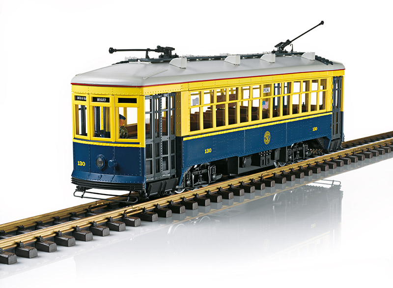 San Francisco streetcar in G-scale from LGB