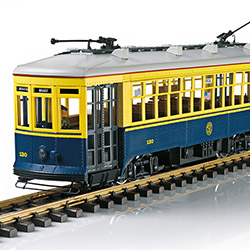 San Francisco streetcar in G-scale from LGB