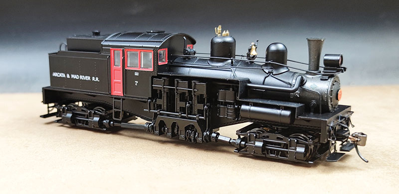 KR Models nears delivery for HO-scale Shay steam locomotive