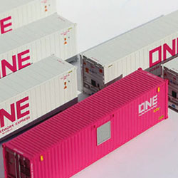 Jacksonville Terminal Company delivers Ocean Network Express set in N scale