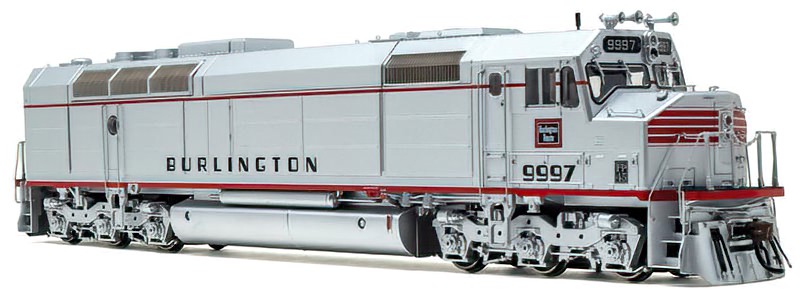Legendary Passenger Power: Chicago, Burlington & Quincy FP45 from Athearn Trains