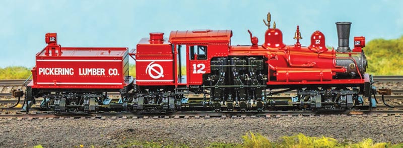 Bachmann Trains delivers new production for HO scale Shay steam locomotive