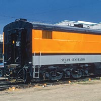 Rio Grande steam generator rebuilt from Alco PB coming to HO scale from Rapido Trains